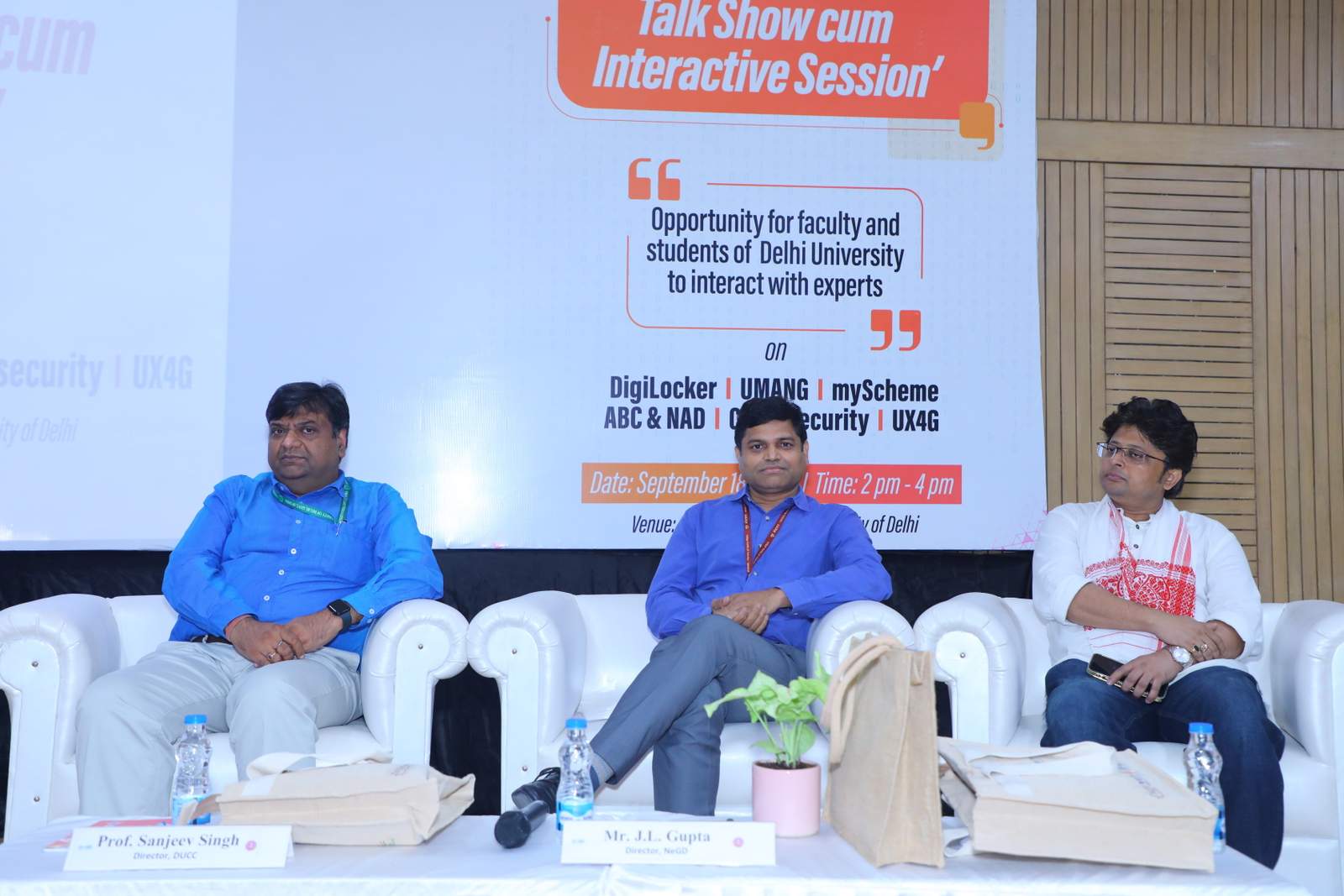Digital India Awareness University Workshop, University of Delhi