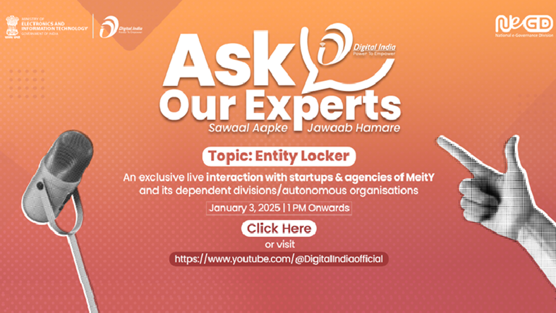 NeGD hosts 9th episode of ‘Ask Our Experts’, puts spotlight on Entity Locker