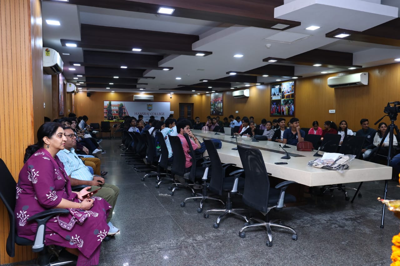 Digital India Awareness University Workshop, Hansraj College, University of Delhi