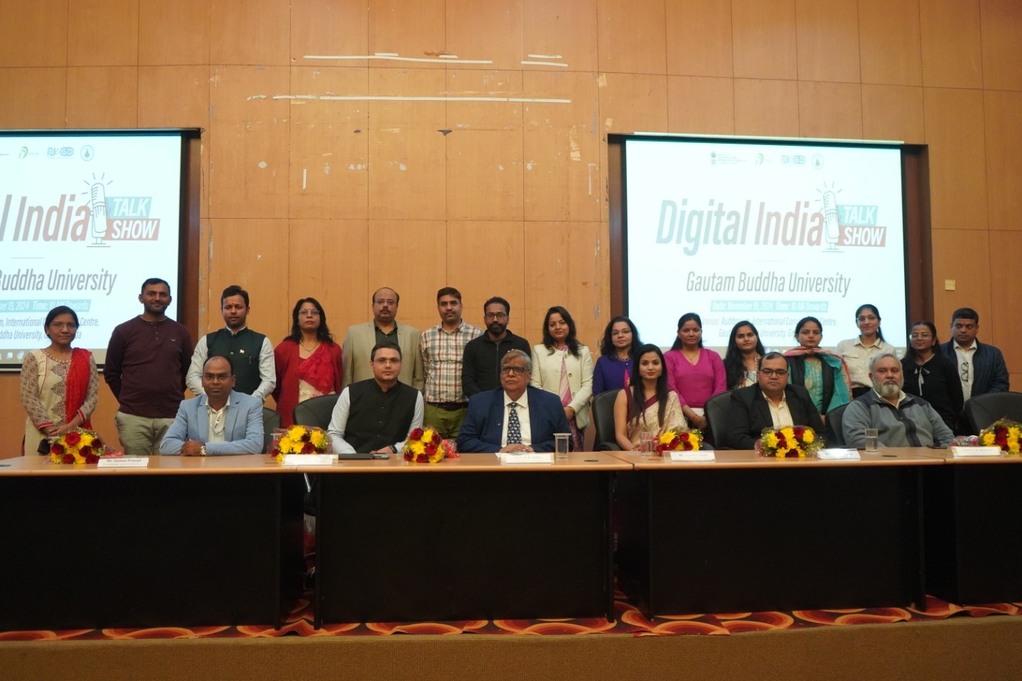 Digital India Talk Show Organised at Gautam Buddha University, Greater Noida