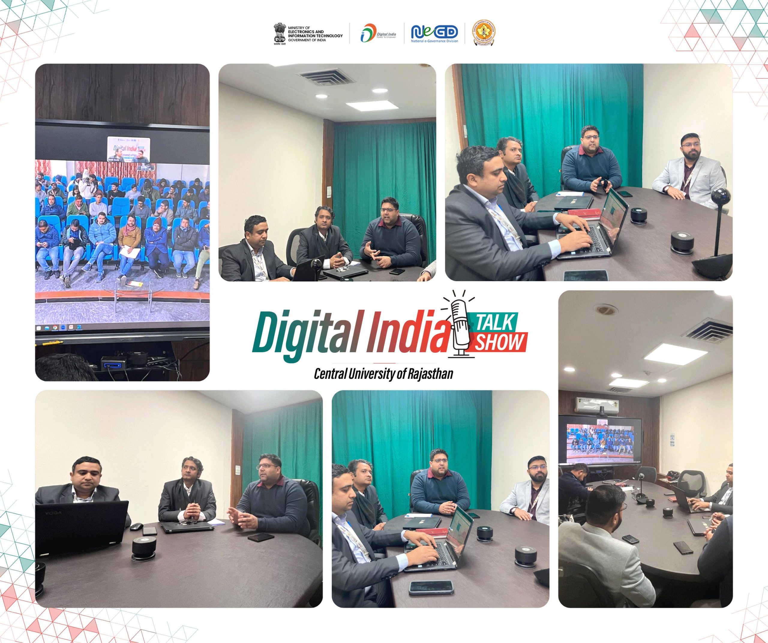 Digital India Talk Show Organised For Central University of Rajasthan