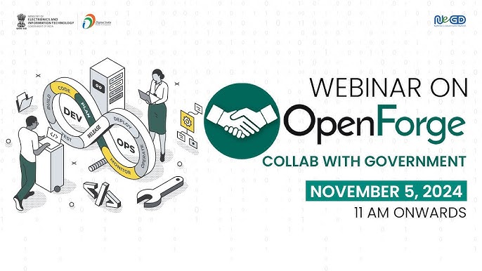NeGD organises a webinar on Open Forge- Collaborate with Government