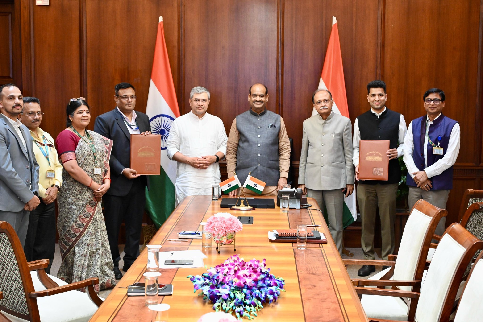 Lok Sabha Secretariat and MeitY Sign MoU to Launch ‘Sansad Bhashini’ for Ai-Powered Multilingual Parliamentary Operations