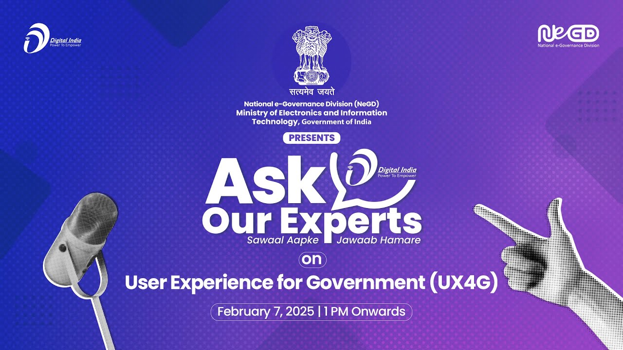 NeGD’s Ask Our Experts’ Episode 13- a showcase of Government’s design power