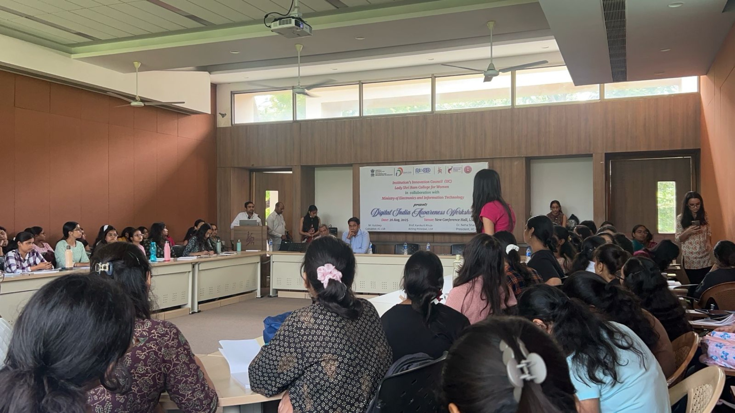 Digital India Awareness Workshop reaches Lady Shri Ram College, Delhi University