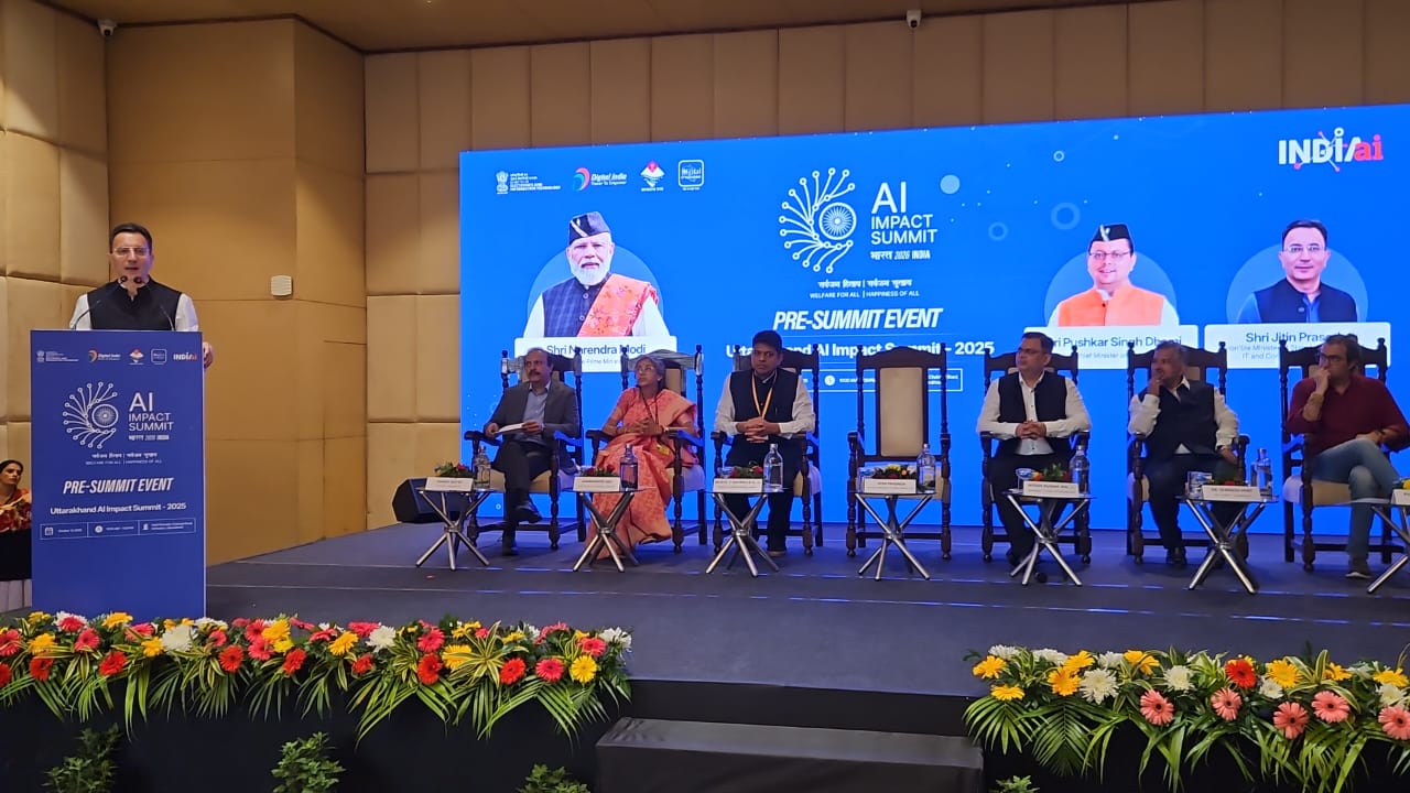 Uttarakhand AI Impact Summit 2025 in Dehradun