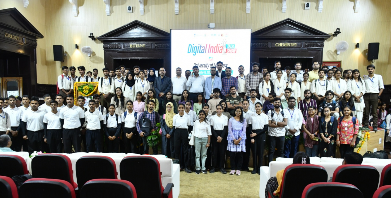 Digital India Talk Show at the University of Lucknow