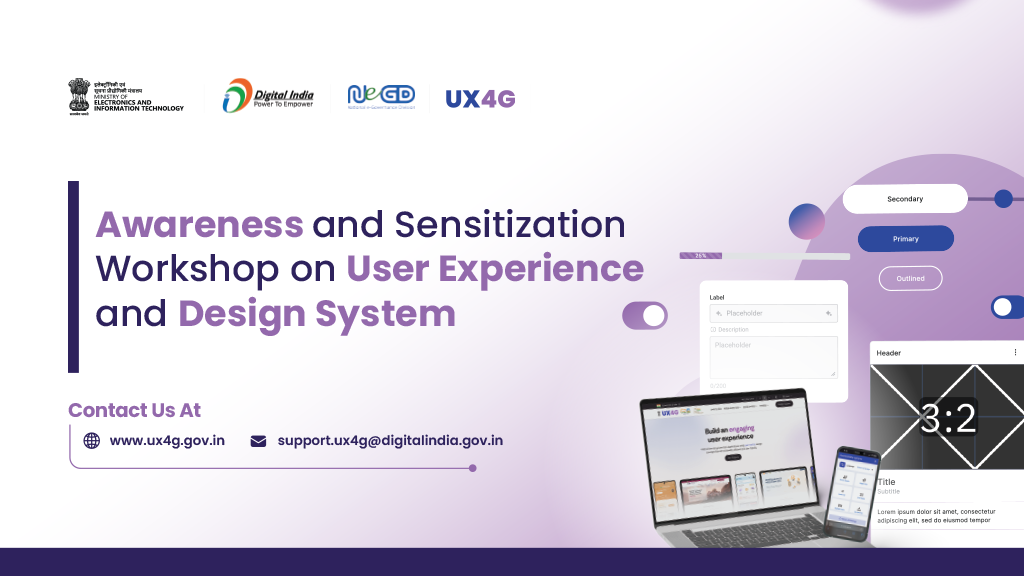 Awareness & Sensitization Workshop on User Experience and Design System in Jharkhand