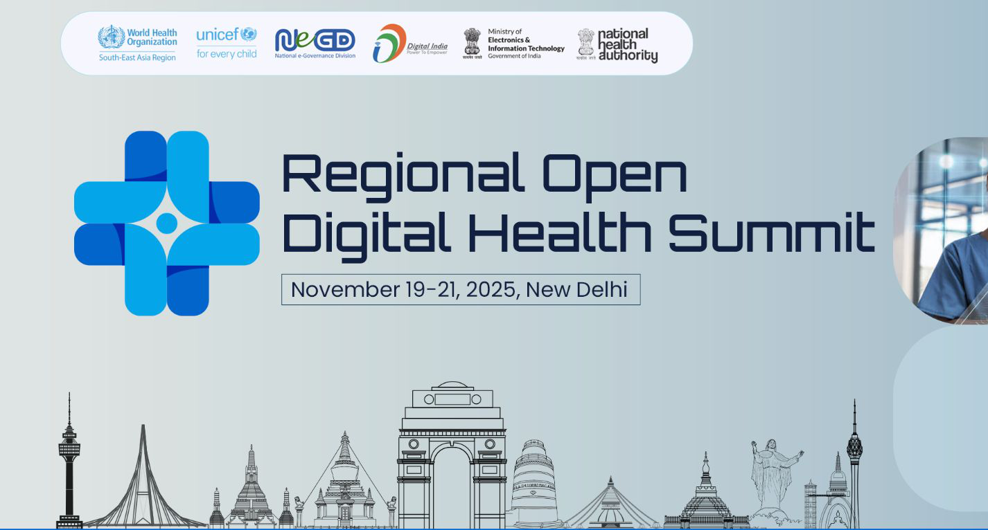 Regional Open Digital Health Summit 2025 (19–21 November, New Delhi)