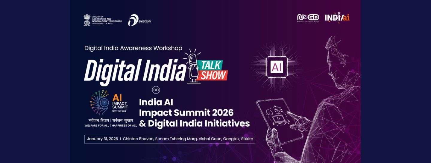 DI Talk Show on India AI Impact Summit 2026 and Digital India Initiatives in Sikkim