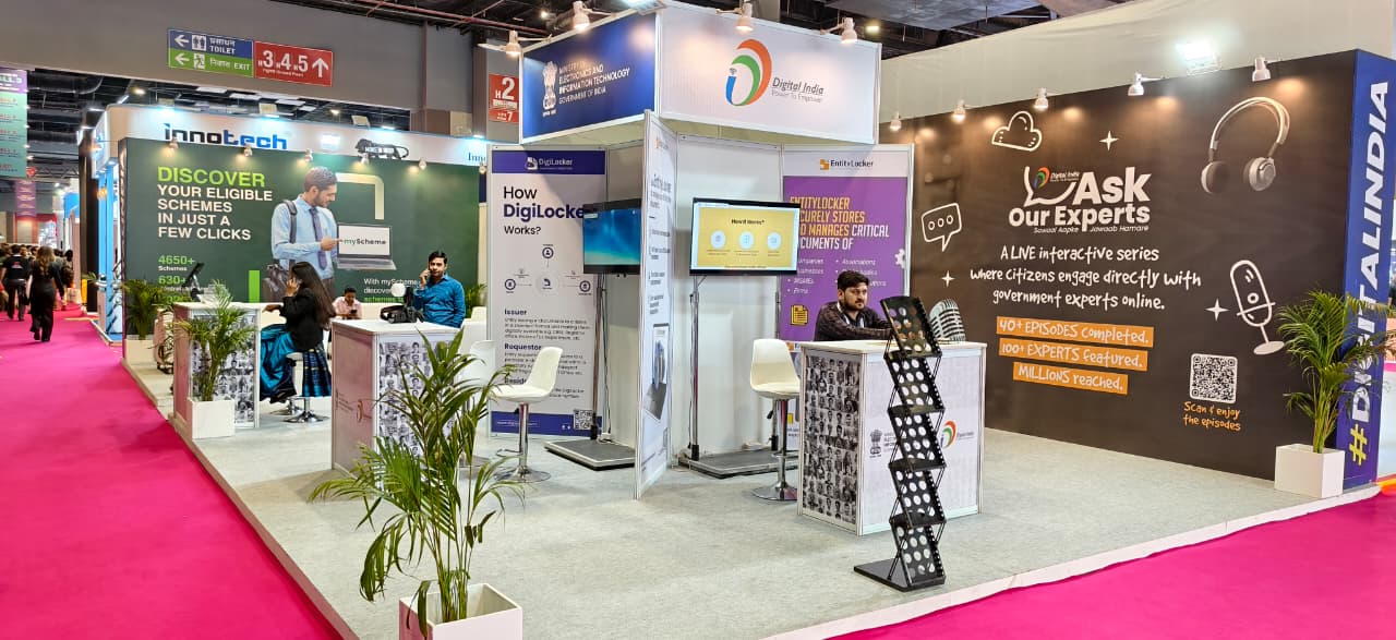 Digital India Pavilion at Convergence India 2026