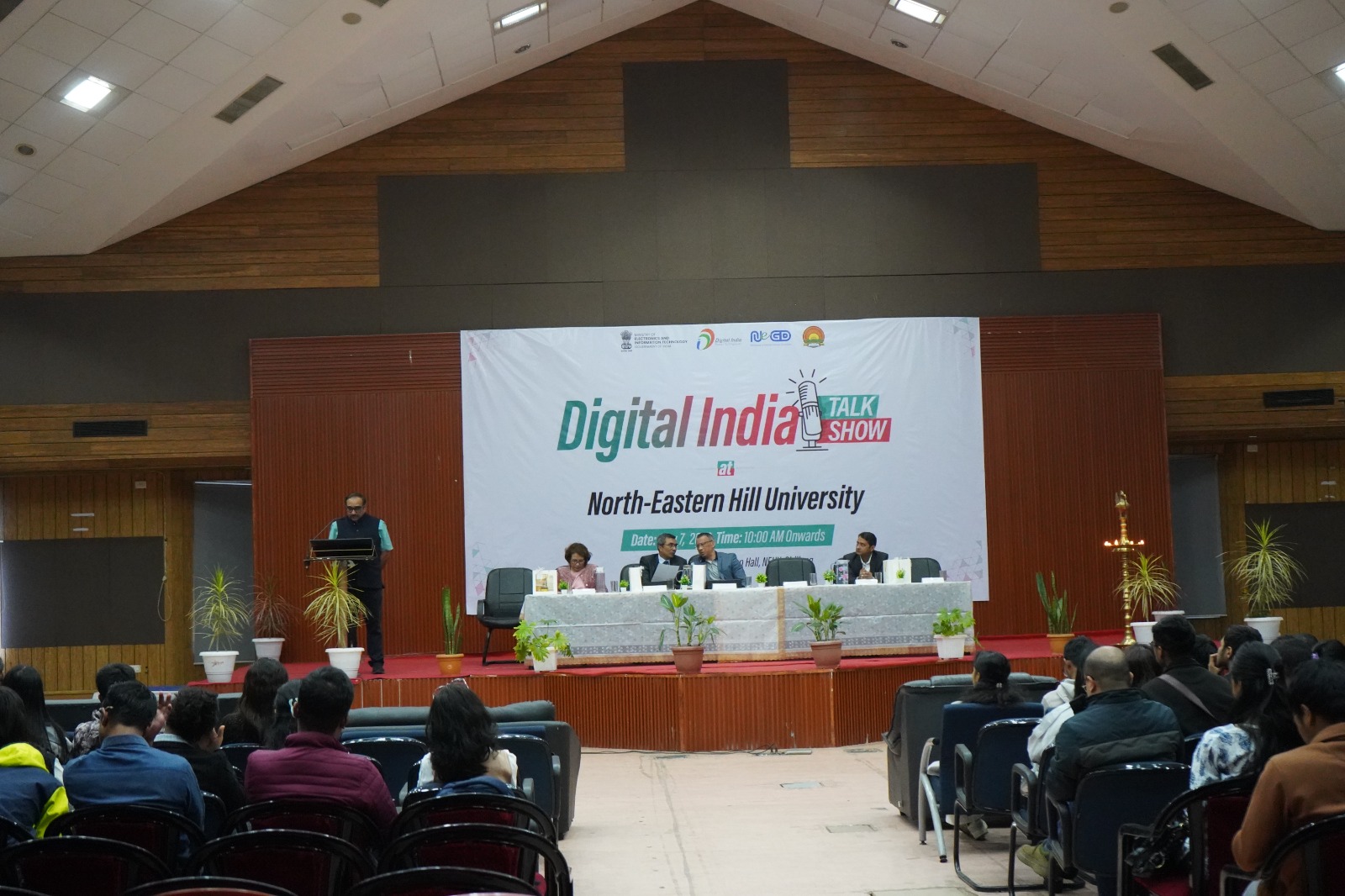 DI Talk Show cum Interactive Session at North-Eastern Hill University (NEHU), Shillong