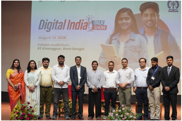 National e-Governance Division, MeitY organises Digital India Talk Show at IIT Kharagpur; engages students on key Digital India initiatives and citizen-centric services