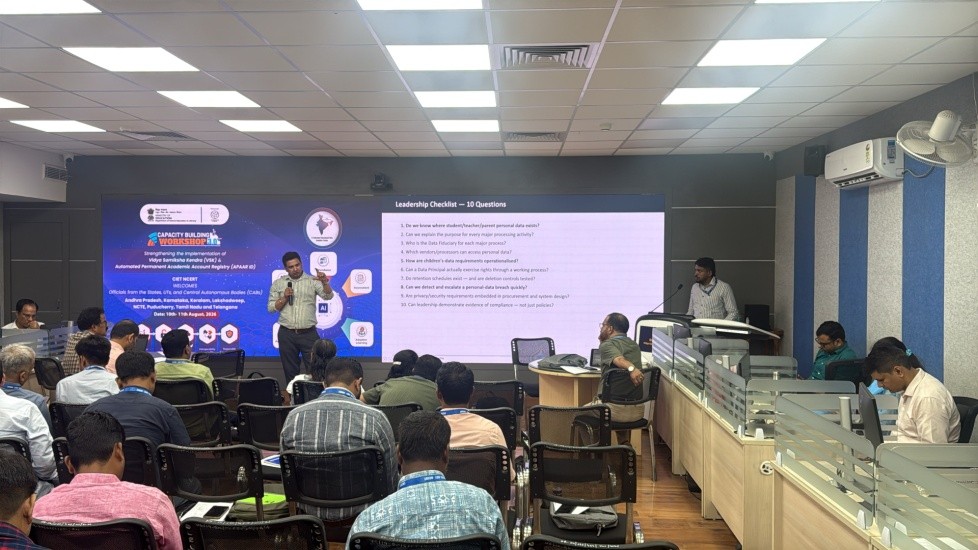 DPDP Act Awareness Session Organised for NCERT Officials to Strengthen Data Protection Practices