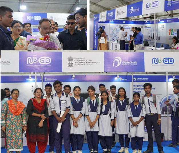 Key Digital India Initiatives showcased at the 29th National Exhibition in Kolkata by MeitY