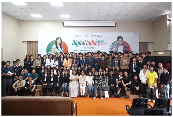 Empowering Future Digital Citizens: NeGD Organises Digital India Workshop at NIELIT Kohima